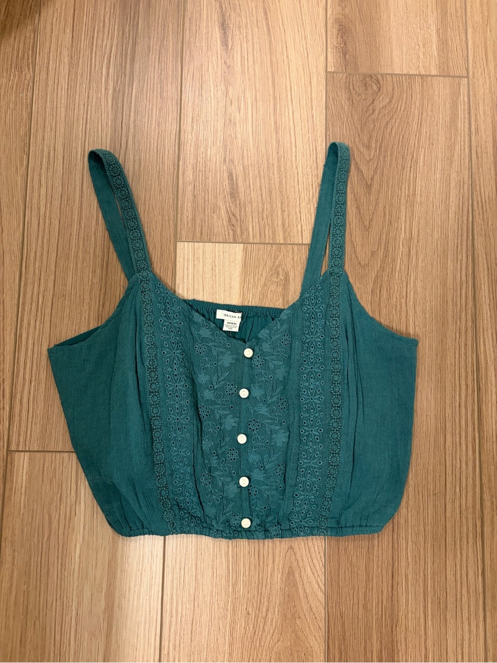 American eagle crop tank